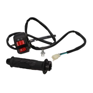 Stuurschakelaar rechts compleet met kabelboom/remhendel/gashandvat Tomos A35 2007→/Youngster/Luxe/Flexer type 237028