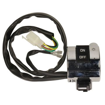 Stuurschakelaar rechts 25mm China/AGM Grande Retro/Bella/Torino/Roma/Custom/Borsalino/Amaro/Classic/Aurora