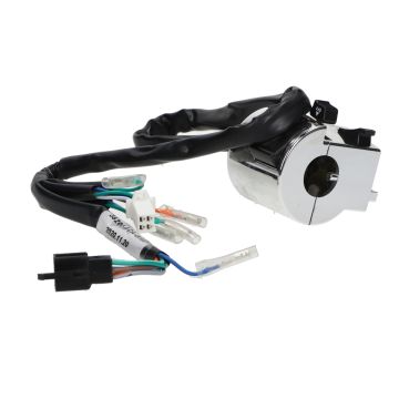 Stuurschakelaar SYM Cello / Allo chroom 50/125cc links origineel 35200-aca-000