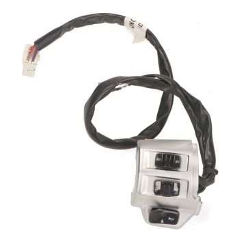 Stuurschakelaar Vespa Primavera / Sprint mat grijs links Piaggio origineel 1D000631