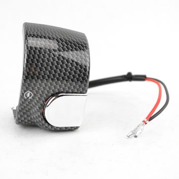 Stuurschakelaar Yamaha Aerox/MBK Nitro 2002-&gt;  carbon rechts