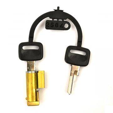 Stuurslot compleet Vespa Si /Ciao /Bravo 12/6 mm