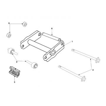 Motorophanging Peugeot Speedfight 2 50 2-takt LC Euro 2