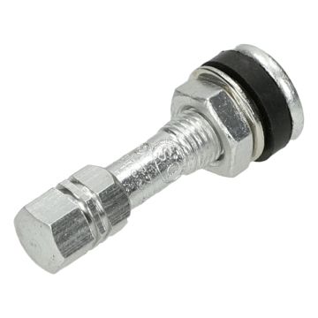 Ventiel tubeless recht aluminium