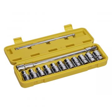 T-sleutel schuifbaar dopset 11-delig 8-19mm TTOOLZ