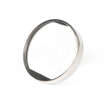 Kilometertellerglas set  Vespa diameter=105mm Vespa PX Lusso (1984->),PK XL1,GT 250 i.e. 60 (ZAPM451),GTV 125 (ZAPM313),GTV 250 (ZAPM451),GTV 300 (ZAPM452) verchroomde ring helder glas 3331716RO