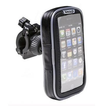 Telefoonhouder stuur Iphone 6 / Iphone 7 / Iphone 8/ Samsung Galaxy S6 / Galaxy Edge. 5,5 inch + bevestiging waterdicht Shad