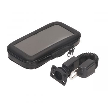 Telefoonhouder spiegelbevestiging waterbestendig touchscreen universeel  lengte telefoon 16cm