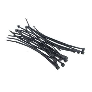 Kabelbinder-Tyrap 10cm zwart 100 stuks