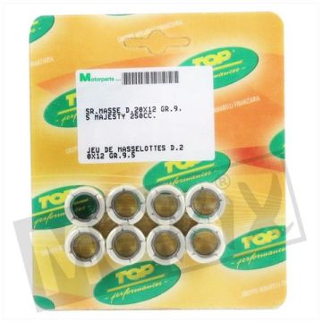 Variateur rollenset (8 rollen) 28x20 Top performances