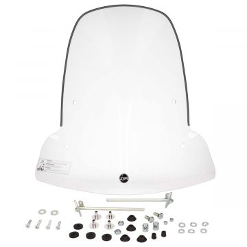 Windscherm hoog 72cm SYM Mio 50-100cc type 1 ←2018 origineel helder sy530-a7a-00l
