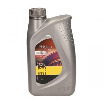 Transmissieolie -ENI (AGIP rotra bike) SAE 80W90 API-GL4 - 1 liter - Eni aanbeveling voor Vespa/Piaggio