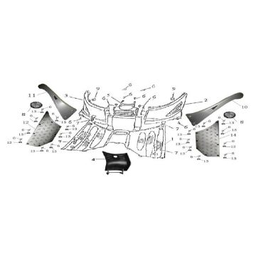 Treeplank AGM GT blauw