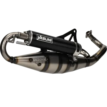 Uitlaat Piaggio 50cc 2-takt Yasuni-R Black