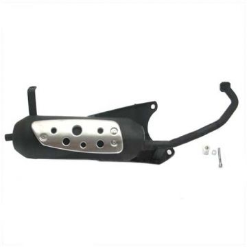Uitlaat Technigas Silent-Pro 50cc 4-takt new engine SYM Fiddle 2/Orbit 2