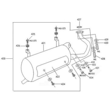 Uitlaat AGM Retro Extra mat creme