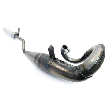Uitlaat -Polini Sport- blank Piaggio/Vespa bromfiets 50 Ciao/Bravo/Citta  200.0132