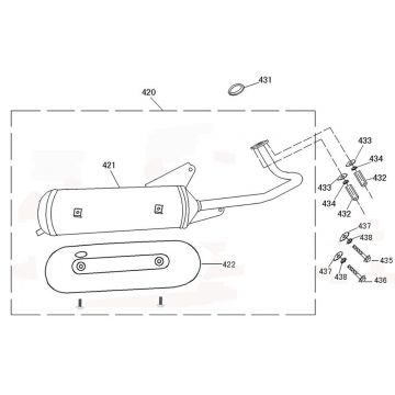 Uitlaat Edwards Tomorrow Riva II titanium