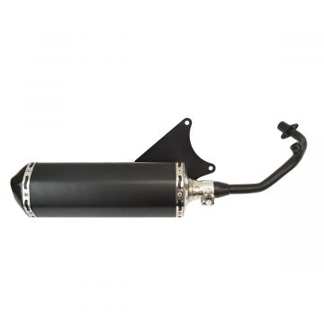 Uitlaat (model Akrapovic)ovaal Vespa 50cc 4-takt 3V Iget Sprint/Primavera Jamarcol
