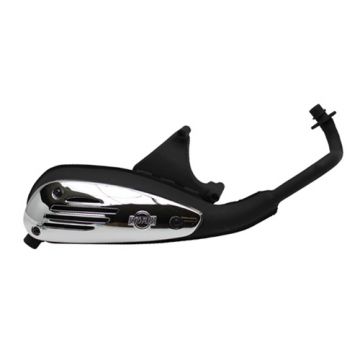 Uitlaat Sito Plus Uitlaat Piaggio/Vespa 50cc 4-takt 2V Euro 2 ←2017 Primavera/Sprint/LX/LXV/S/ET4/Liberty origineel model Leovince Sito 0713