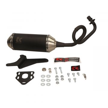 Uitlaat Piaggio (ovaal model Akrapovic) 50cc 4-takt 3V I-get 2021→ Piaggio Zip/Liberty (Euro 5) G-Max Turbo kit