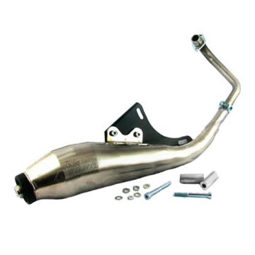 Uitlaat Technigas GP4 Piaggio 50cc 4 Takt 2V Zip/Scarabeo/Sportcity One/Atlantis/Centro/Fly/Liberty