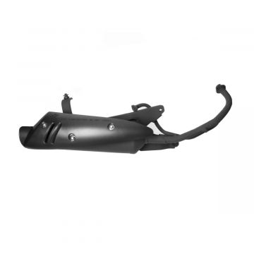 Uitlaat SYM-Peugeot 50cc 4-takt Euro 2 Fiddle 2/Orbit 2/Jet4/Symphony/Crox/Speedfight 3-4/New Vivacity 2008→/Tweet (XS1P37QMA motorcode) DMP
