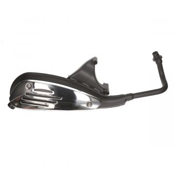 Uitlaat Piaggio/Vespa 50cc 4-takt 2V Euro 2 ←2017 Primavera/Sprint/LX/LXV/S/ET4/Liberty/New Fly 2012→  1A0048945 origineel