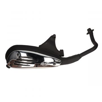 Uitlaat -Sito Plus- Piaggio/Vespa 50 4-takt 4V motorblok LX/S 2008-2014/Primavera/Sprint 2013-2017 LX50 4-takt/Fly 50 4-takt/S50 4-takt  0745