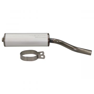 Uitlaatdemper Honda MT aluminium ovaal Jamarcol