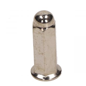 Uitlaatmoer lang universeel M6 Peugeot/Kymco/SYM/Honda China GY6 4-takt Bollard