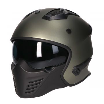 helm Vito Bruzano mat titanium