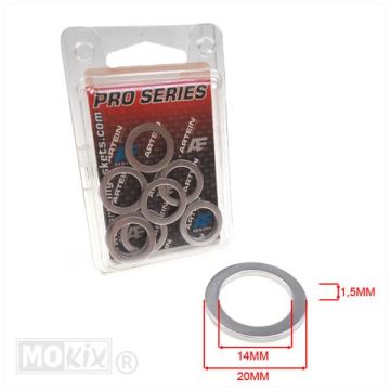 Aluminium ring Artein pro-series 14x20x1.5 10 stuks