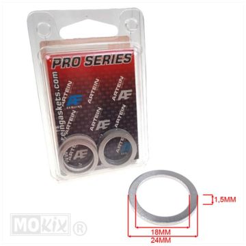 Aluminium ring Artein pro-series 18x24x1.5 10 stuks