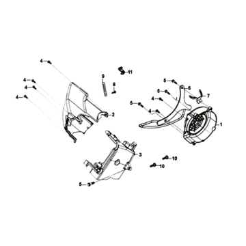 Vliegwieldeksel Sym Orbit III 125I E4