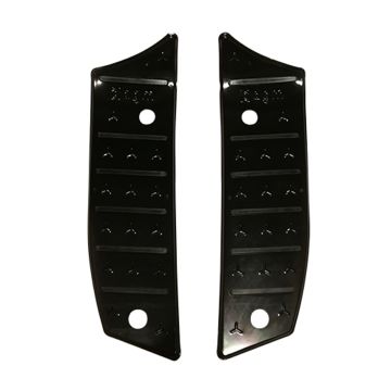 Voetplatenset aluminium zwart Agm Vx / Vx50S origineel