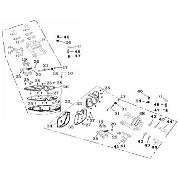 Voetsteunen Generic Ideo 50 2-takt blauw 2007 25