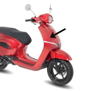 Voorfront Agm Supreme rood origineel