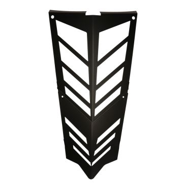 Voorfront tussendeel  Gilera Runner oud type zwart Special