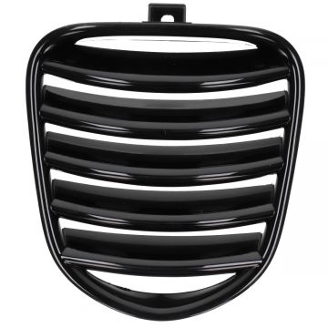 Voorfront rooster-claxonneus zwart Vespa LX 50-125-150cc facelift 2012→