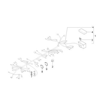Kabelboom Piaggio Liberty 50 2-takt AC