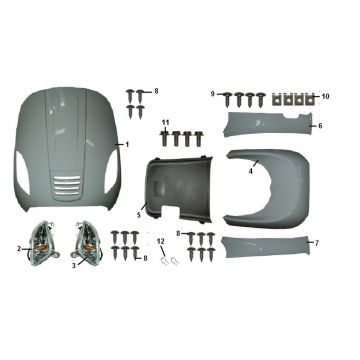 Voorkap Edwards Tomorrow VX50S 4-takt