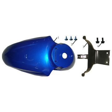 Voorspatbord China Touring rood