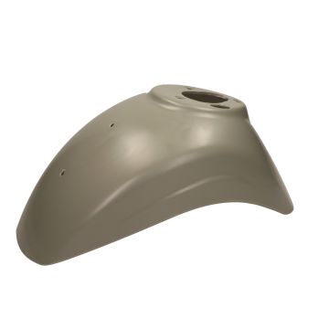 Voorspatbord  Vespa S met twee gaten sierstuk/facelift) ongespoten/blank  666530 origineel