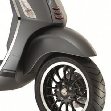 Voorspatbord Vespa Sprint grijs titanio 742/b Piaggio origineel 67364400ez