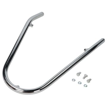 Voorspatbordbeugel Sym Mio chroom Supertec
