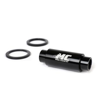 Ombouwset voorwiel MC WHEEL SLEEVE KIT zwart Piaggio Bravo,Ciao,Si,Boxer