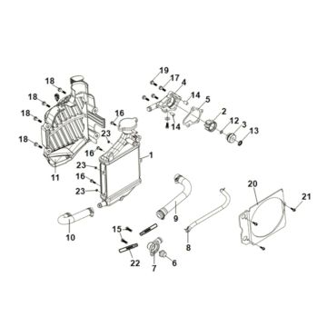 Water pump Sym Symphony ST 125I LC E5