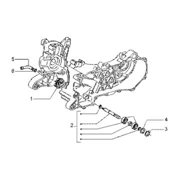 Waterpomp Gilera Runner FXR 180 2-takt