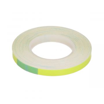 Wiel reflectie tape 7mmx9m neon geel